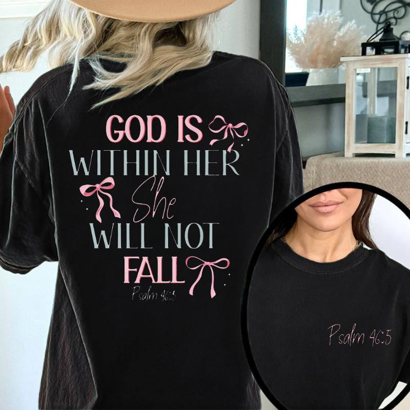 She Will Not Fall Tee